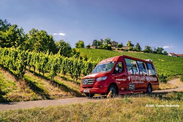 Excursão 24 horas em ônibus hop-on hop-off em Stuttgart – rota do azul e do vinho
